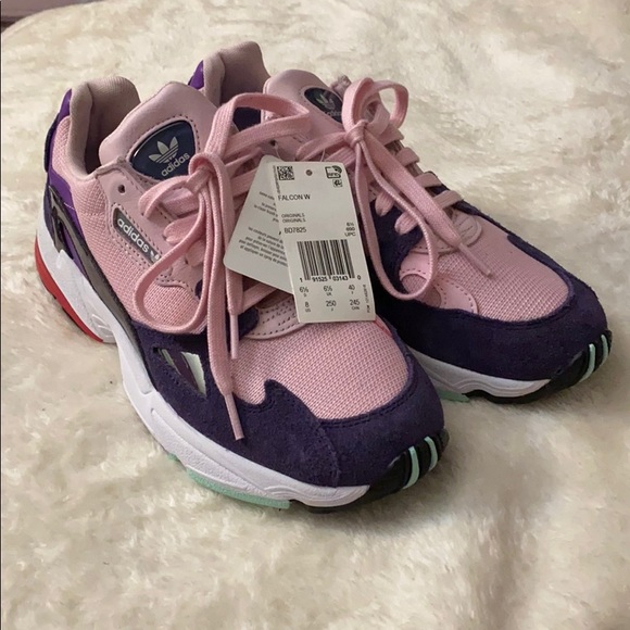 adidas falcon pink and purple